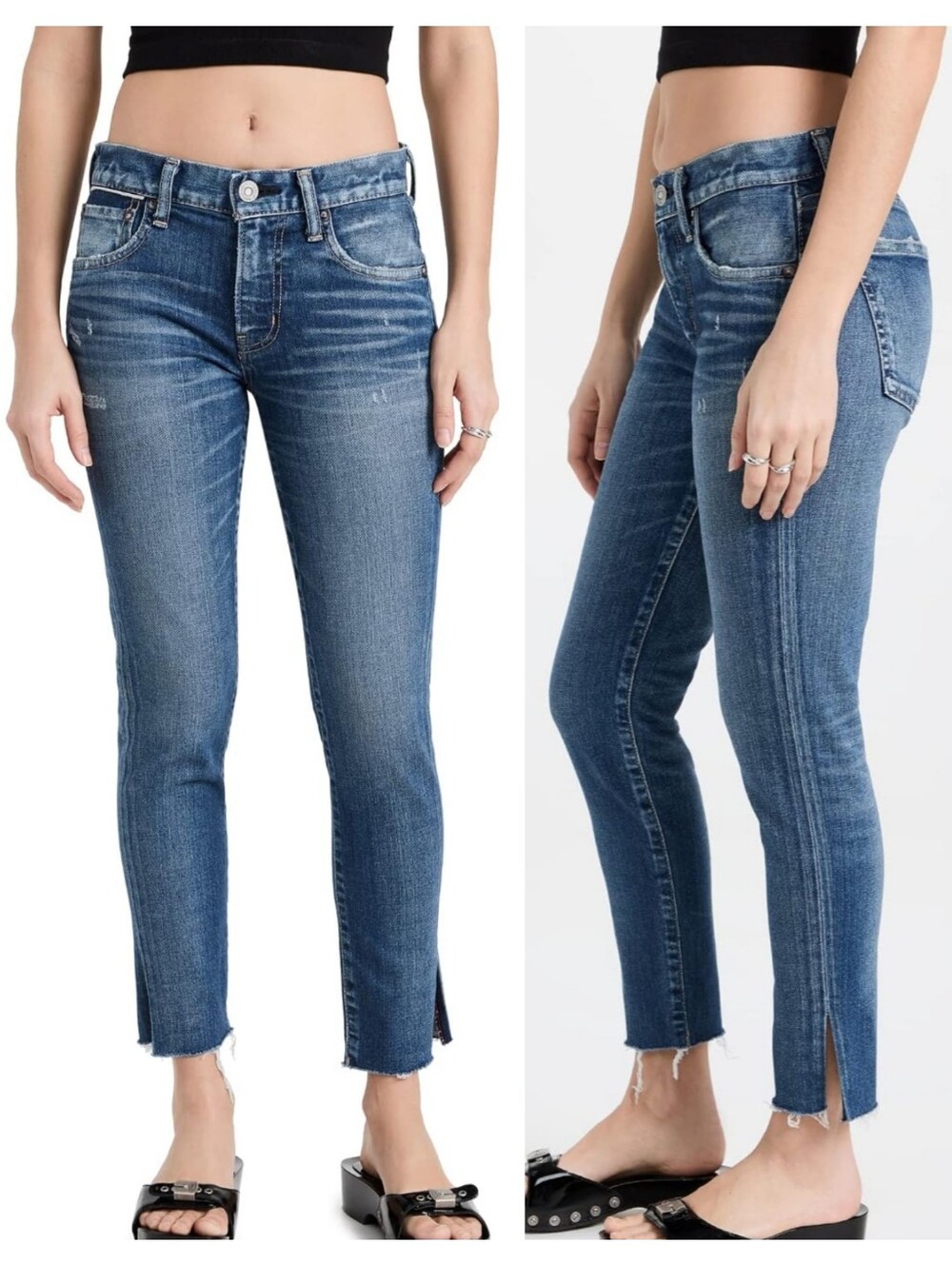 Moussy Vintage Appleton Skinny in Blue Size 32